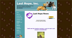Desktop Screenshot of last-hope.org