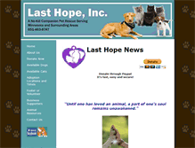 Tablet Screenshot of last-hope.org